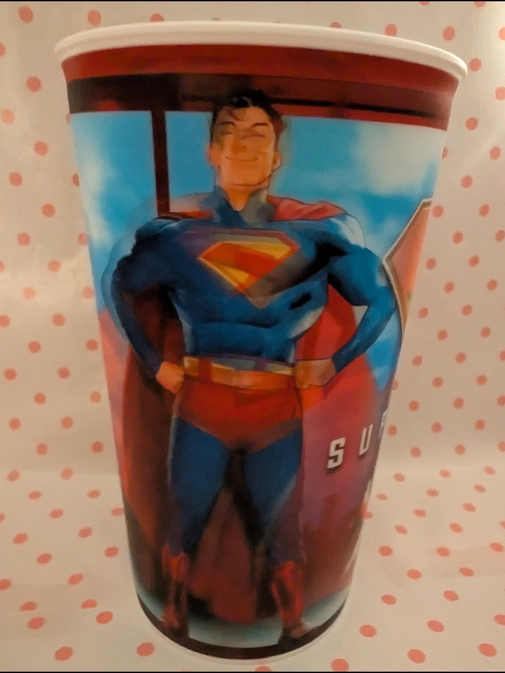 DC Superman Holographic Cup